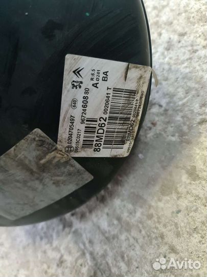 Вакуум гтц citroen c3 a51 citroen c3 2