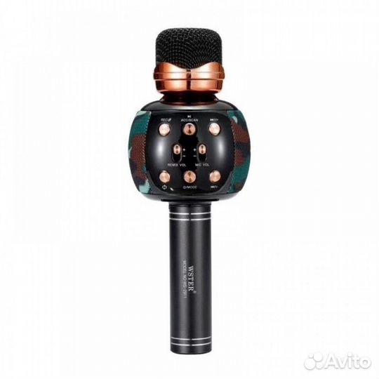 Беспроводной караоке микрофон WS-2911 Хаки