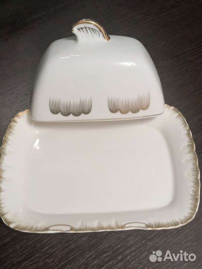 Масленка керамическая