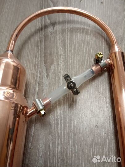 Медная колонна для самогонного аппарата, кламп 2
