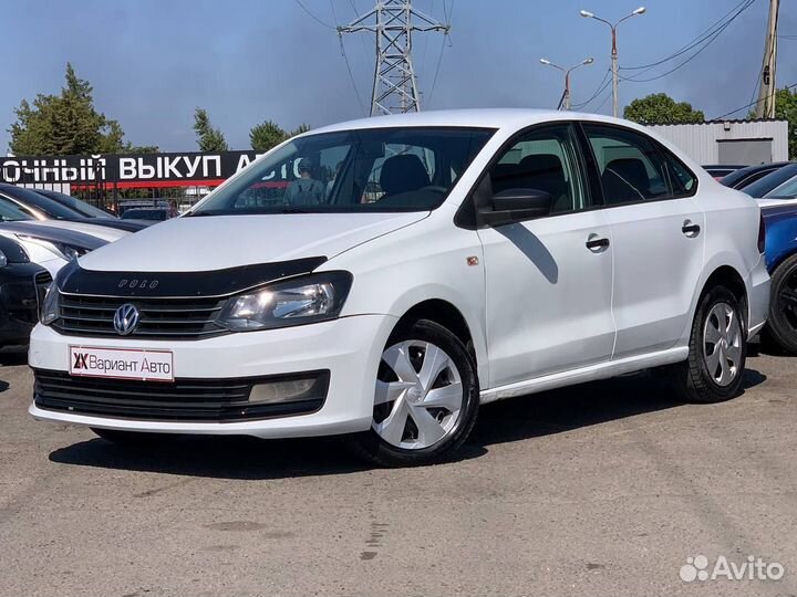 Volkswagen Polo 1.6 AT, 2020, 167 000 км