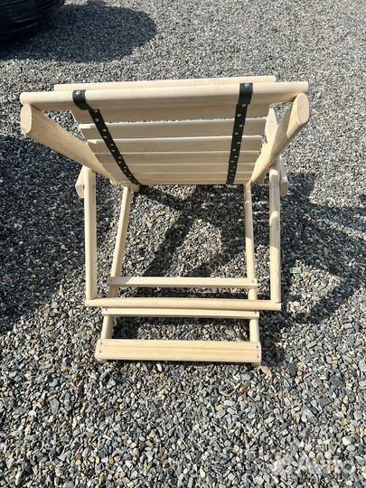 Шезлонг деревянный