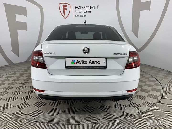 Skoda Octavia 1.8 AMT, 2017, 121 126 км