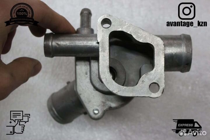 Корпус термостата в сборе Ваз (LADA) Kalina 2