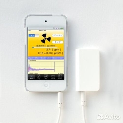 Дозиметр радиации Type4 для iPhone
