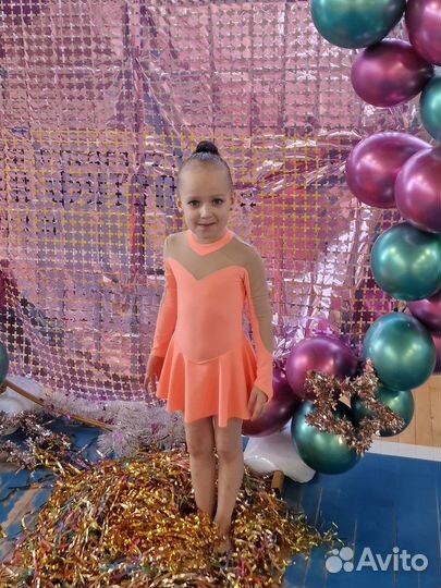 Купальник гимнастический для выступлений 116