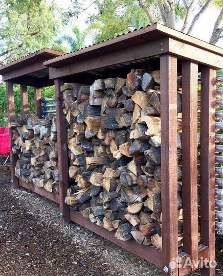 Дрова в укладку