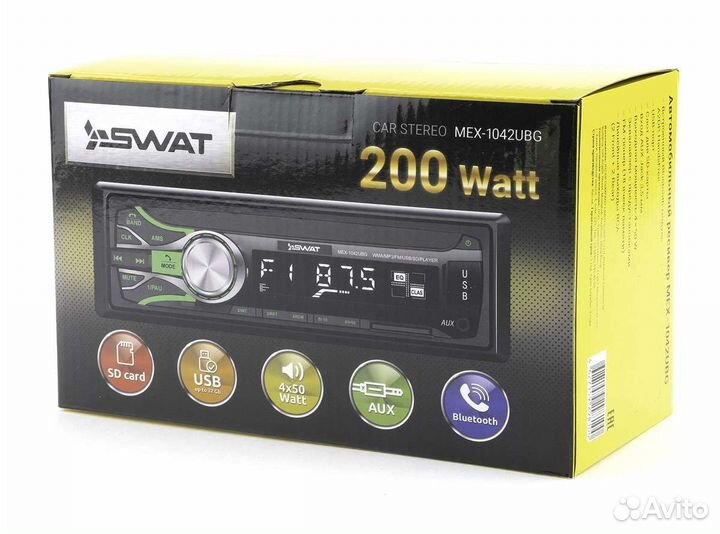 Магнитола Swat Mex-1042UBG