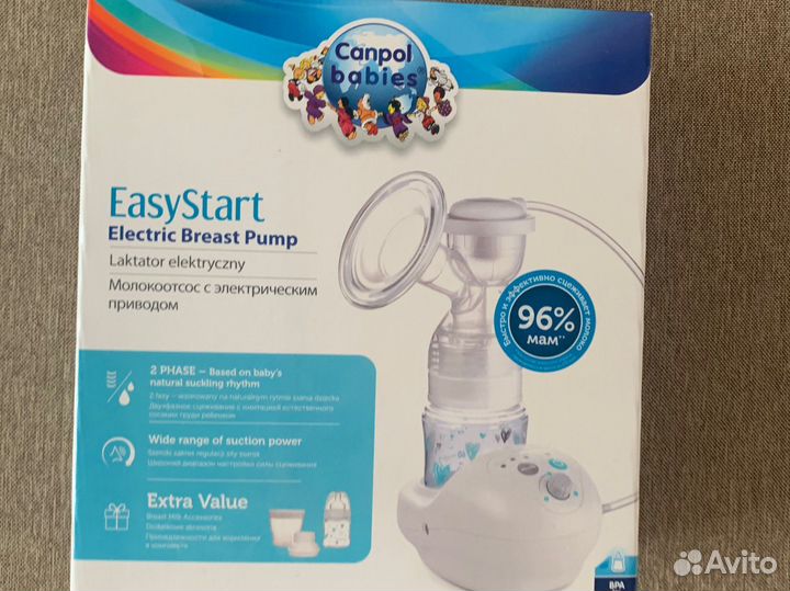 Молокоотсос электрический Canpol Babies