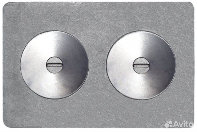 Плита цельная чугунная П2-7А (510*340*8 мм.)