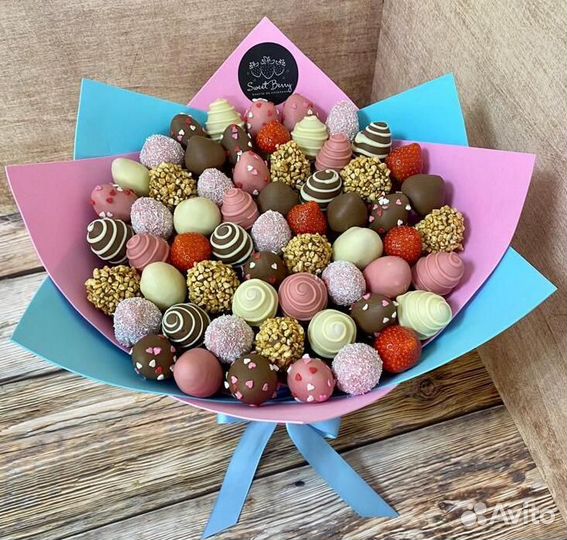 VIP Букеты Клубника в шоколаде с доставкой