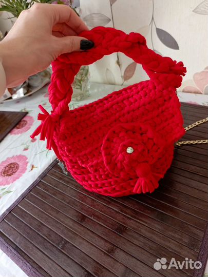 Сумка вязаная