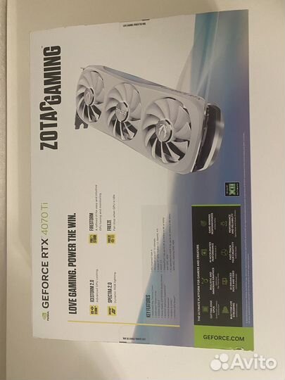 Видеокарта rtx 4070ti