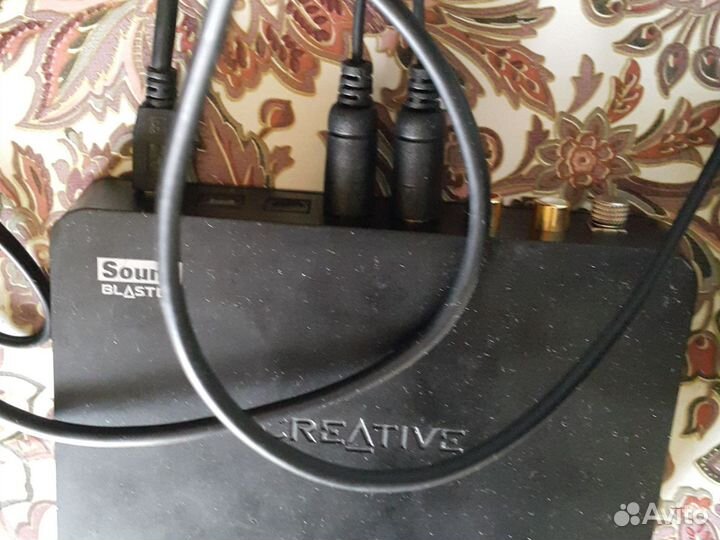 Внешняя usb звуковая карта Sound blaster x-fi hd