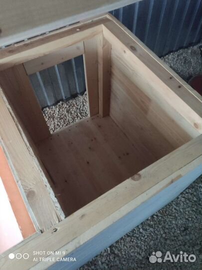 Будка для собаки утепленная