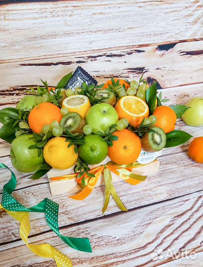 Фруктовый букет съедобный полезный подарок