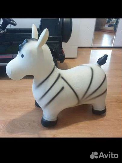 Прыгун ослик мячик