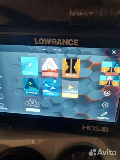 Эхолот lowrance hds 9 carbon