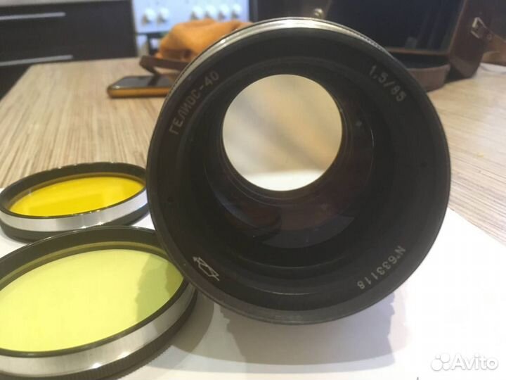Объектив гелиос-40. 1,5/85. номер 633118