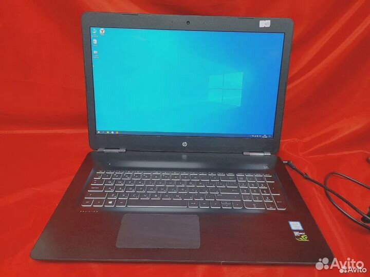 Ноутбук игровой HP I5/8GB/GTX1050TI 4GB