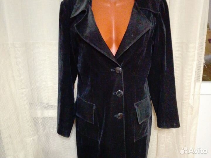 Пальто вельвет женский 46 48 размер