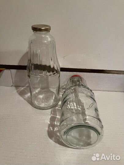 Бутылки и банки стеклянные