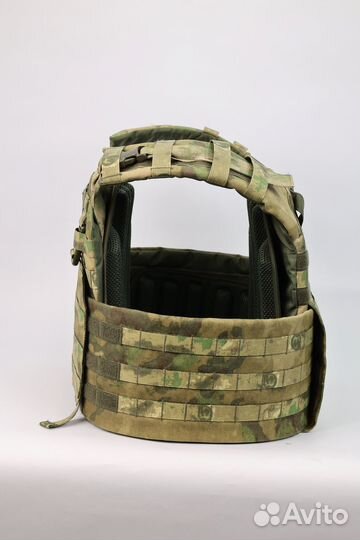 Бронежилет волк (чехол + капы) / Цвет мох