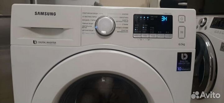 Стиральная машина Samsung 6kg inverter. Доставка