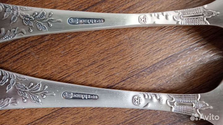 Раритетные ложки из Мельхиора СССР