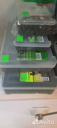 Органайзеры, коробки для приманок. Разные размеры