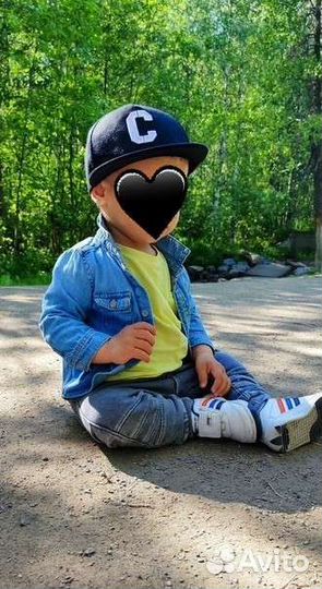 Рубашка джинсовая, детская