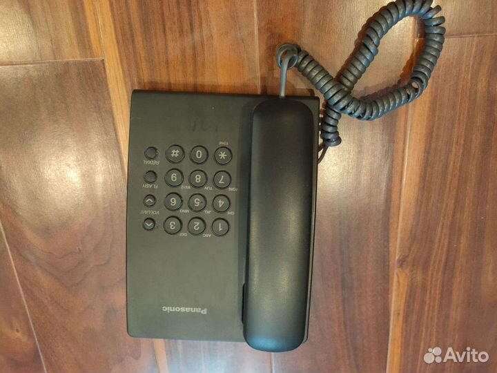 Проводной телефон кнопочный Panasonic