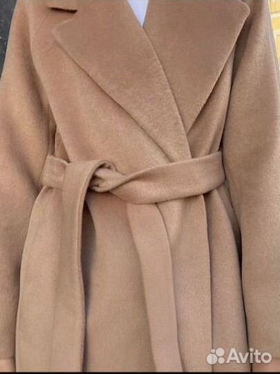 Пальто женское camel