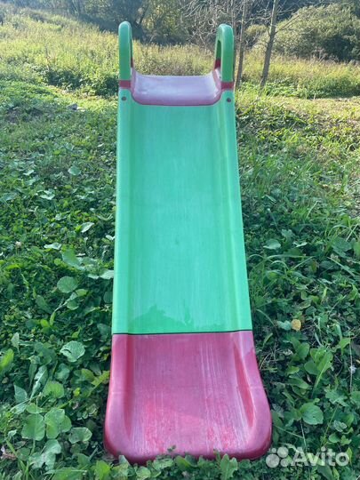 Детская горка пластиковая уличная бу