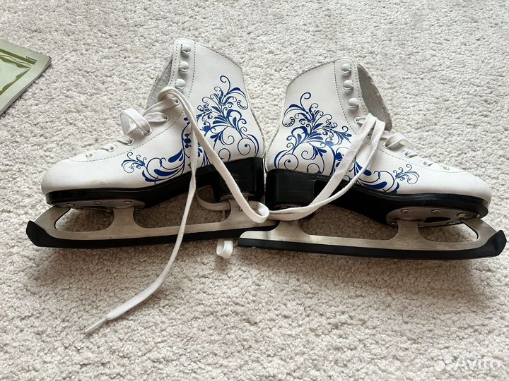 Коньки фигурные 34 размер