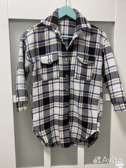 Рубашка на девочку рост 140-146