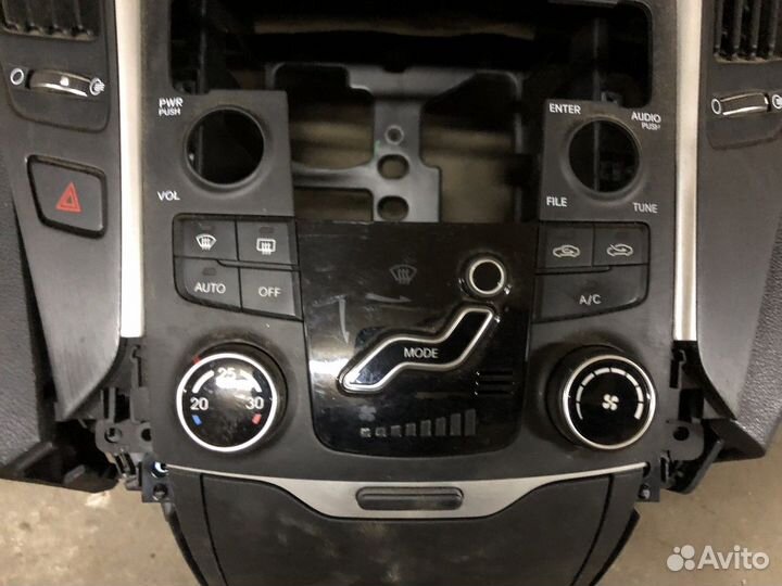 Блок управления отопителем (Hyundai Sonata)
