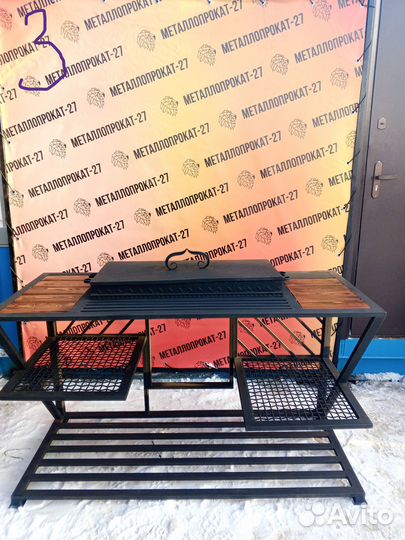 Мангалы в стиле loft