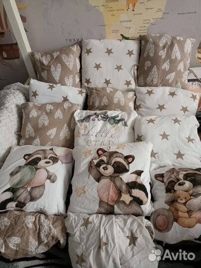 Бортики в кроватку