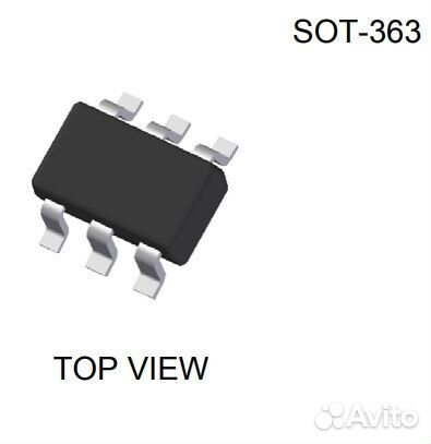 Микросхема DMN5L06DWK N-Channel MOSFET 20V 0.305A