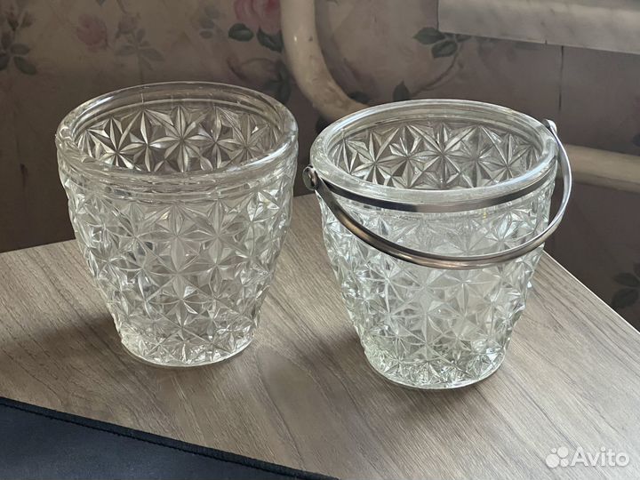 Конфетница хрустальная