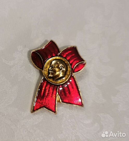 Значки СССР Ленин