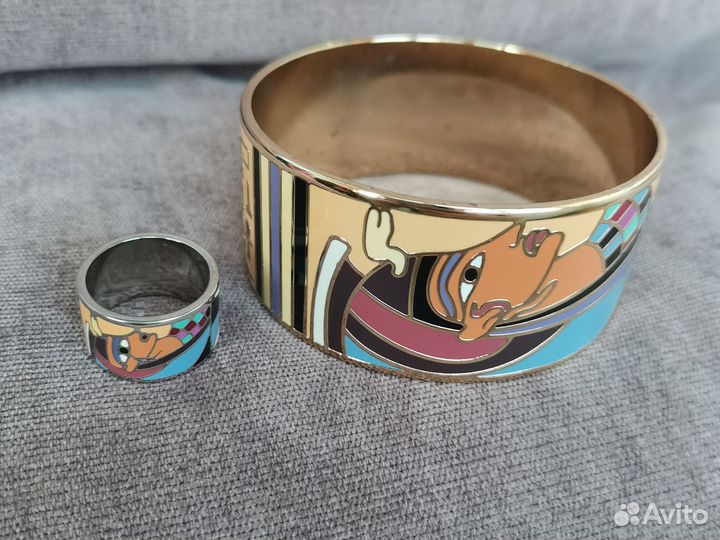 Браслет кольцо