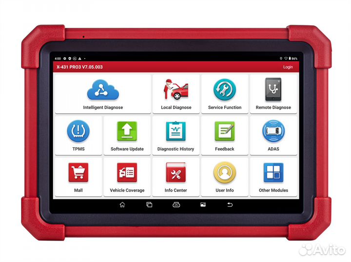 Сканер диагностический Launch X-431 PRO3 Full v. 5