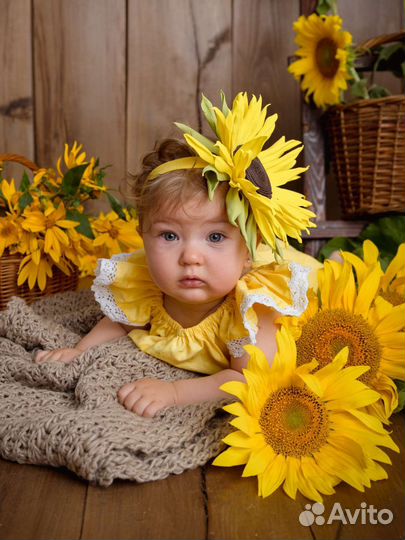 Повязка на голову для девочки