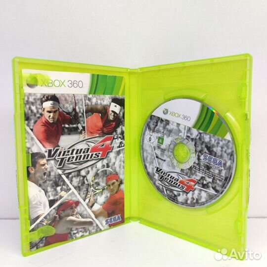 Диск xbox 360 virtual tennis 4 арт. N588