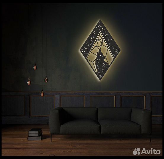 Панно из дерева