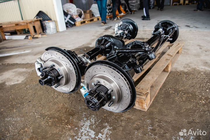 Дисковые тормоза УАЗ задний мост суп.газ универ