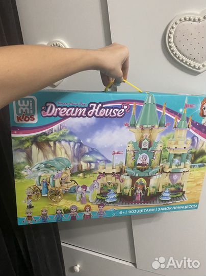 Конструктор Замок принцессы новый