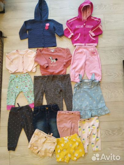 Одежда для девочки 1 год и 1,5 года